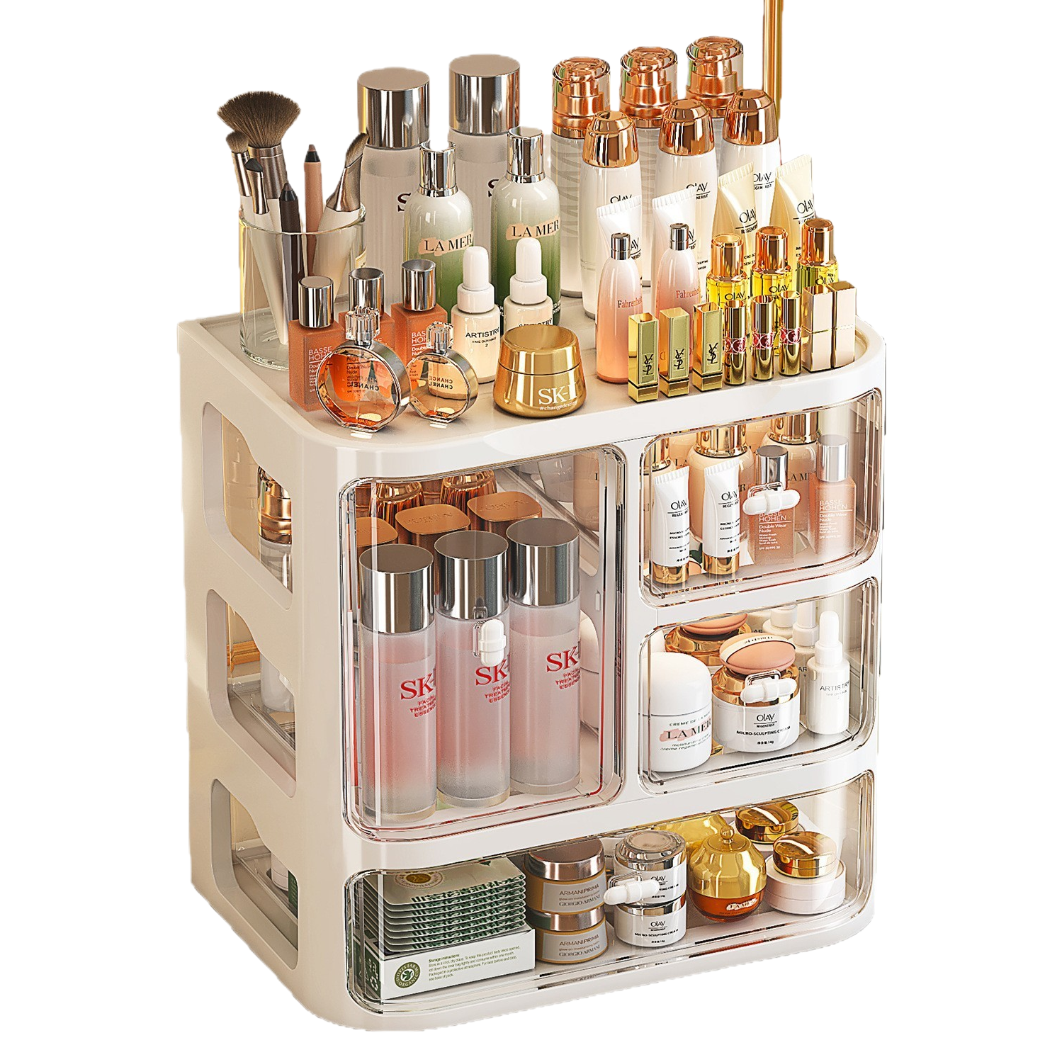 香水男士中东/四合一分装瓶/香氛/拉塔法香水/护肤品瓶子白底实物图