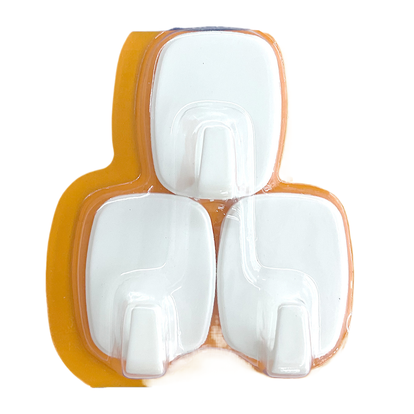 HYDERON Hui Delong Hardware [Factory Direct Sale] Regular White Base Foam Adhesive Hooks, Strong PS hooks, Hooks, Adhesive Hooks 150223183 Item Picture