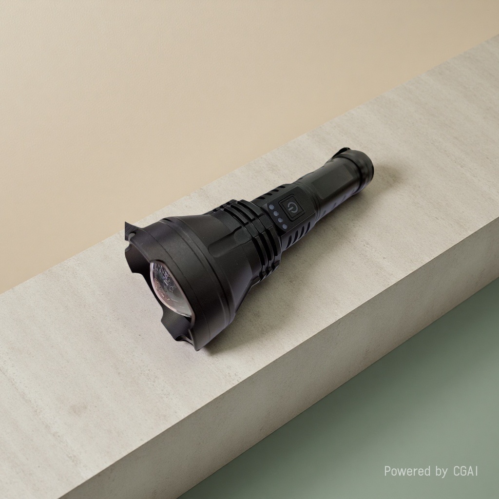 Portable high-intensity flashlight, outdoor adventure lighting tool, durable, shockproof and waterproof type 085323083