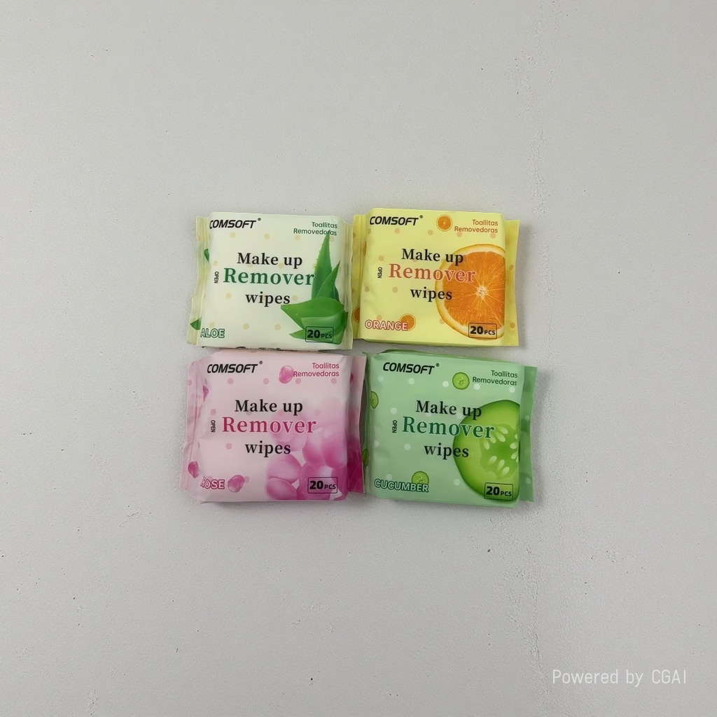 COMSOFT Makeup remover wet wipes, cotton pads, large beads, 10g cross-border cotton swabs, cotton pads details Picture