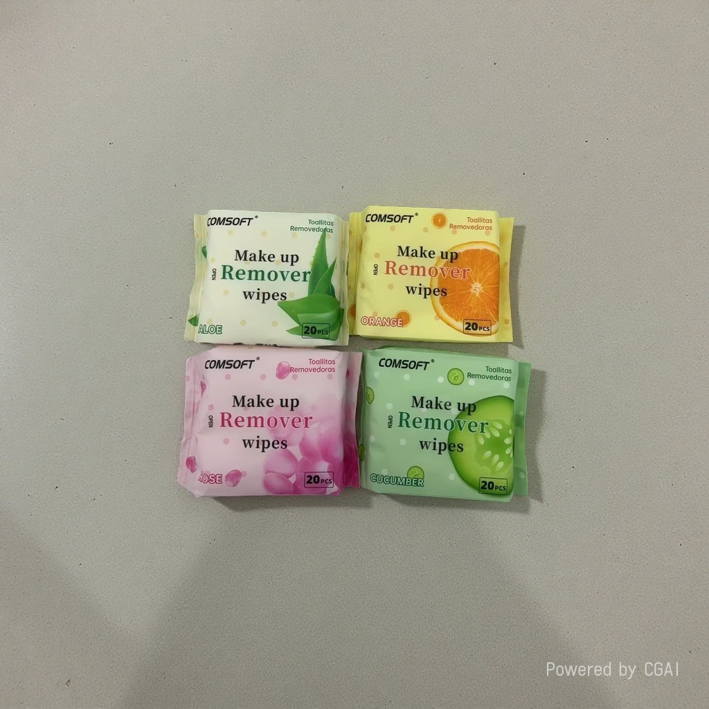 COMSOFT Makeup remover wet wipes, cotton pads, large beads, 10g cross-border cotton swabs, cotton pads Specification image