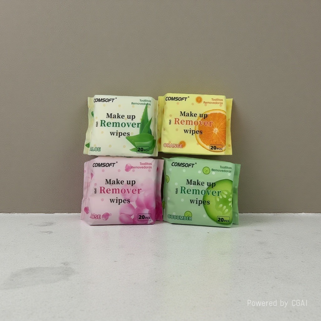 COMSOFT卸妆湿巾化妆棉片泡大珠10g跨境棉签棉片
