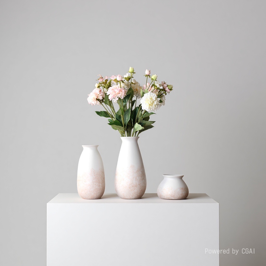 花瓶/素胚/陶瓷花瓶/生态瓶/亚克力花瓶产品图