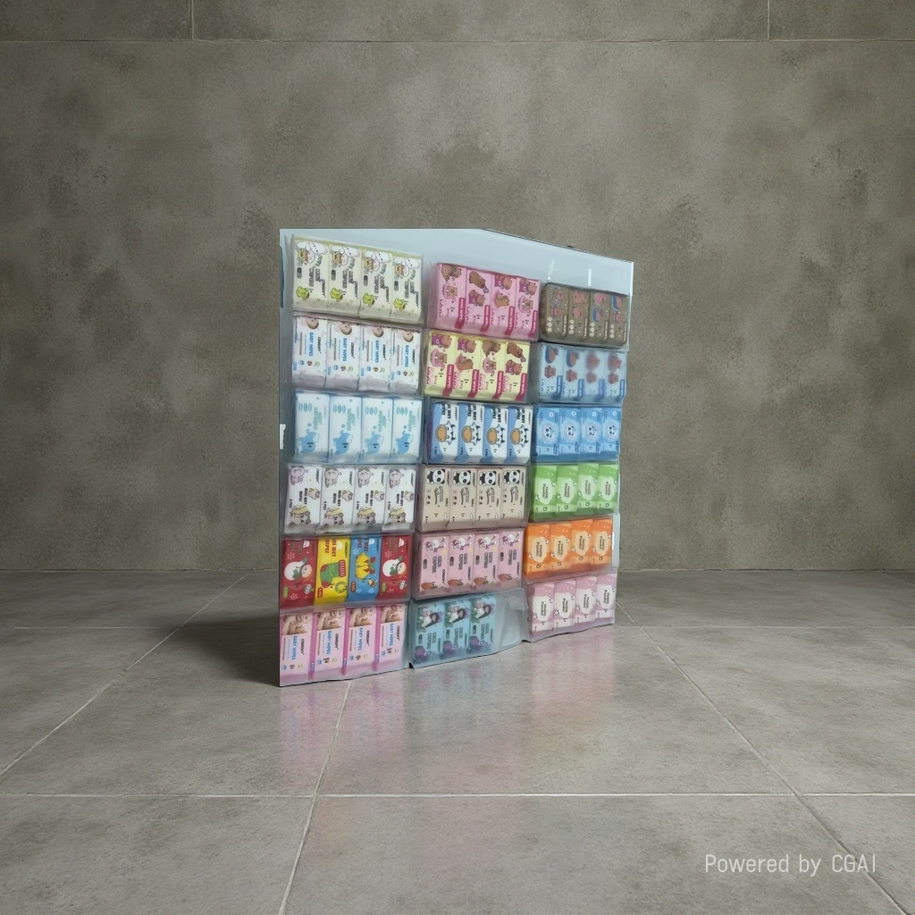 Chudou baby wet wipes in various colors and patterns are portable small packages, specially designed for babies Application Scenario