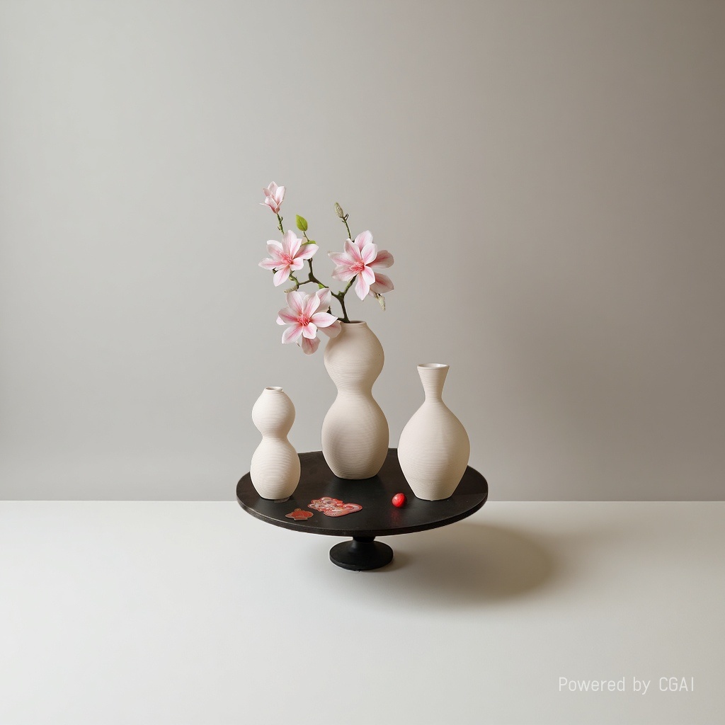 花瓶/素胚/陶瓷花瓶/生态瓶/亚克力花瓶产品图