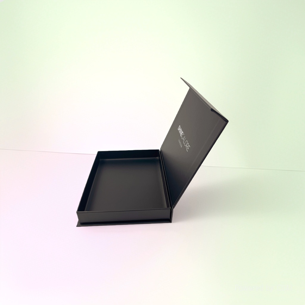 黑色纸盒彩盒瓦楞纸盒子包装盒订制一片式包装盒