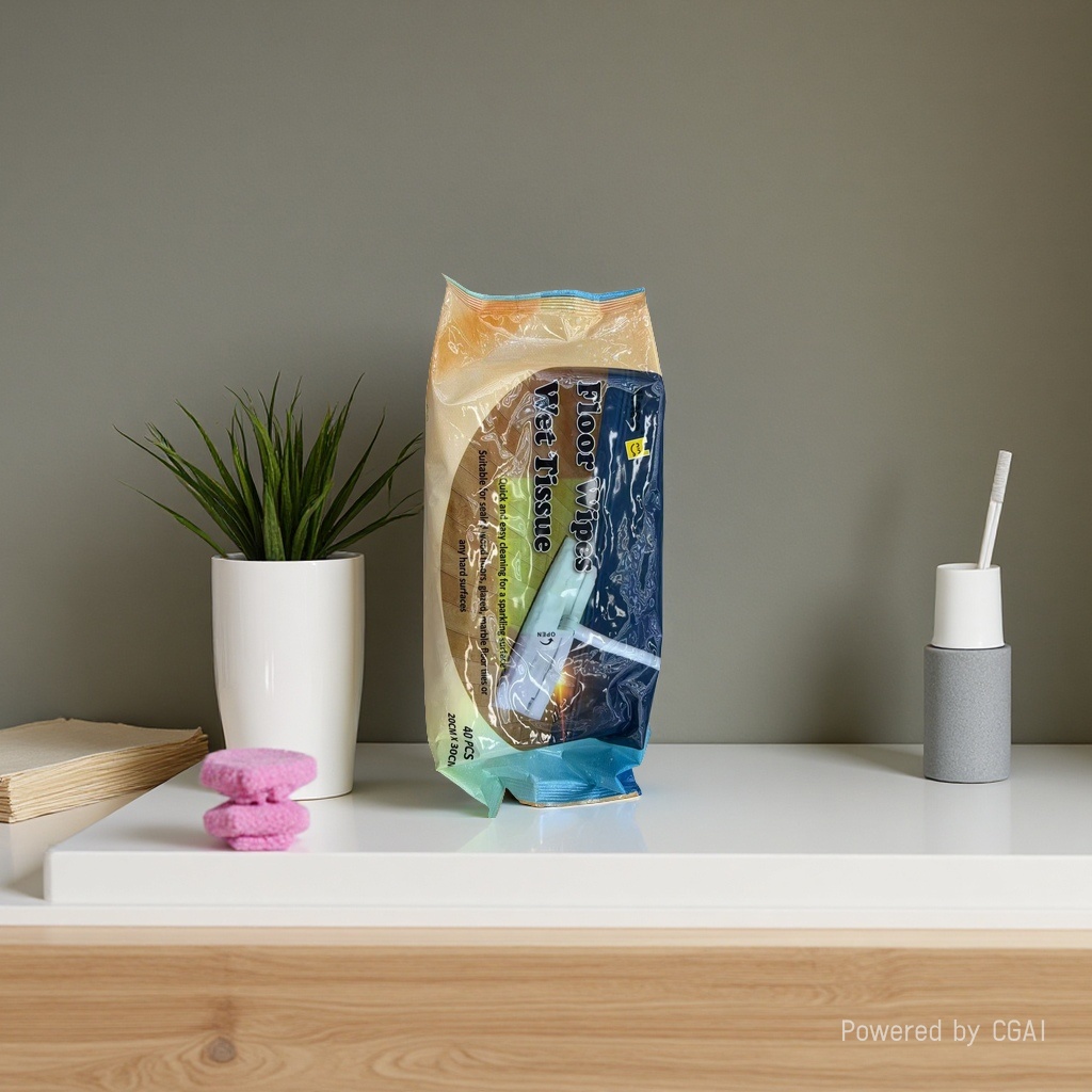 Industrial wet wipes are powerful oil-removing and stain-removing cleaning wet wipes. They are multi-purpose for home and commercial use and can be used wet Specification image