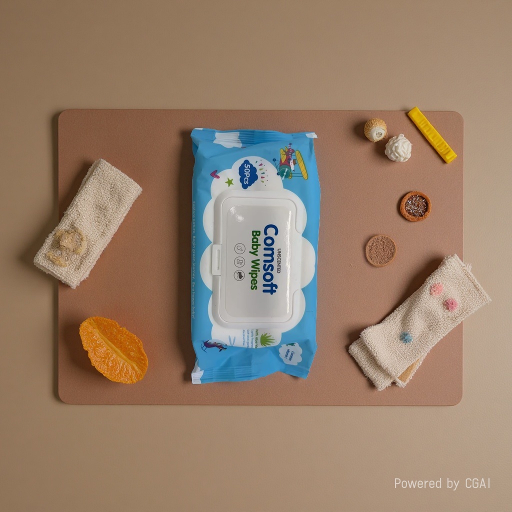 Chudou portable baby wet wipes Cross-border e-commerce soft, gentle and stain-removing Application Scenario
