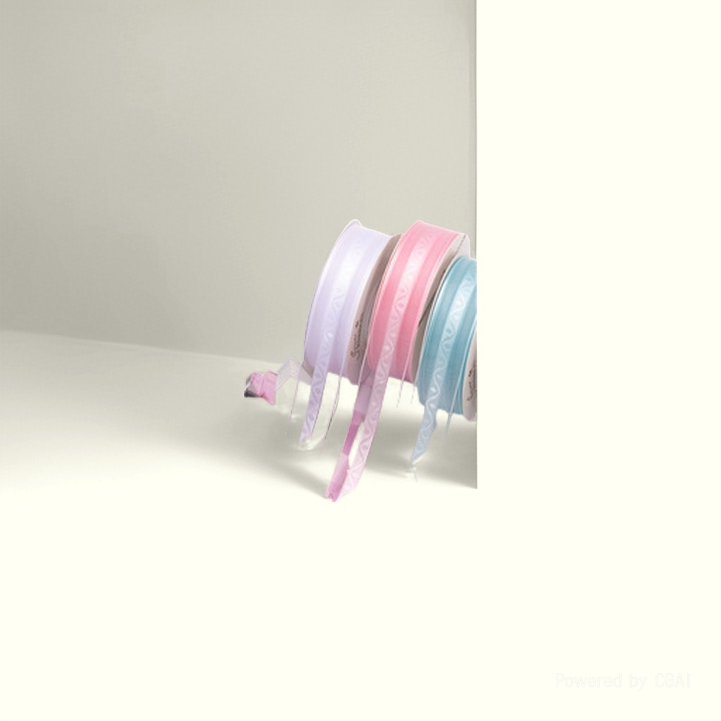 Ribbon ribbed elastic edge wrap tape, woven tape, high-quality woven tape, exquisite decorative tape, fashionable accessories. 093632421 Application Scenario