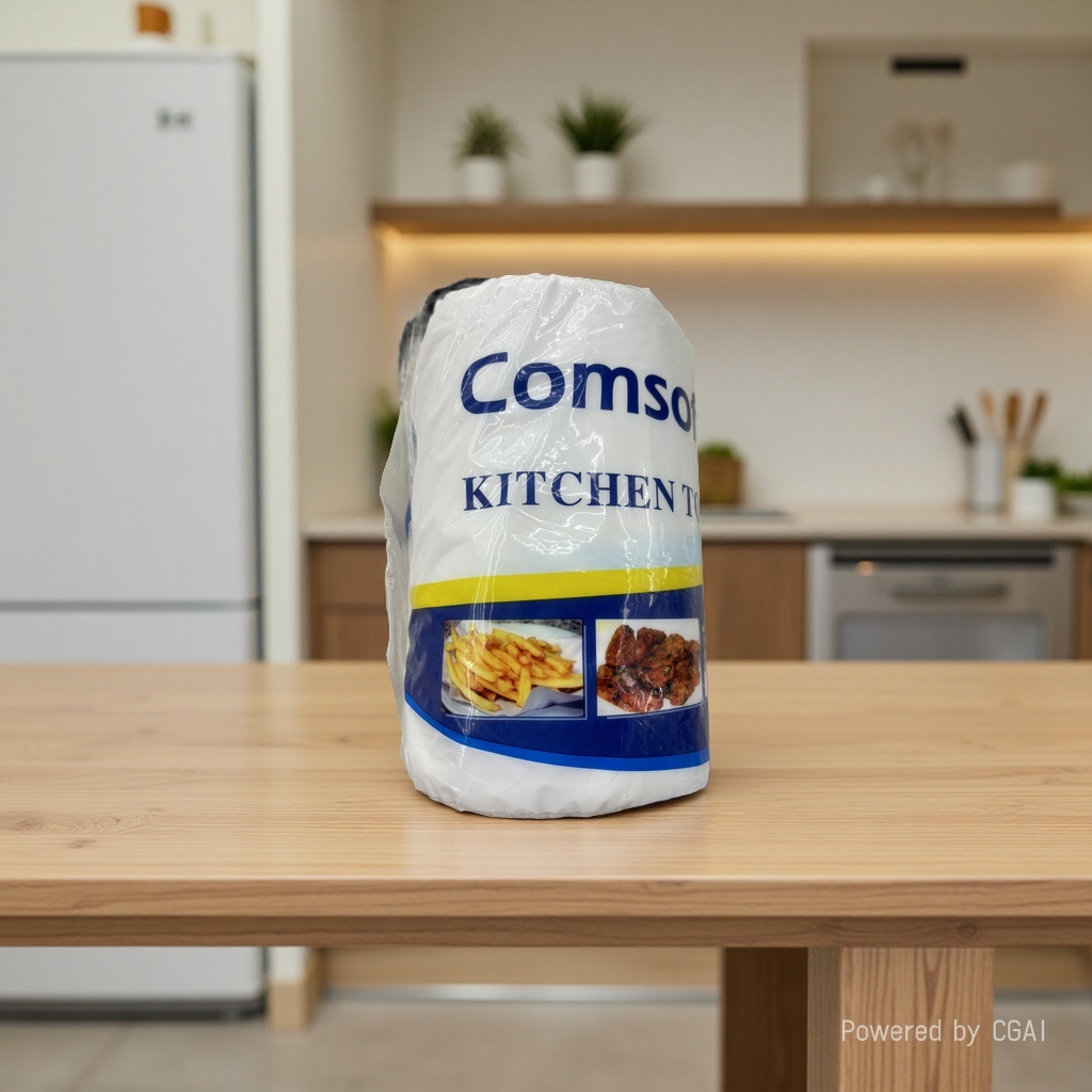 Kitchen paper, disposable wipes and tissues, 180 pieces of kitchen paper, strong in removing grease, highly absorbent and durable details Picture