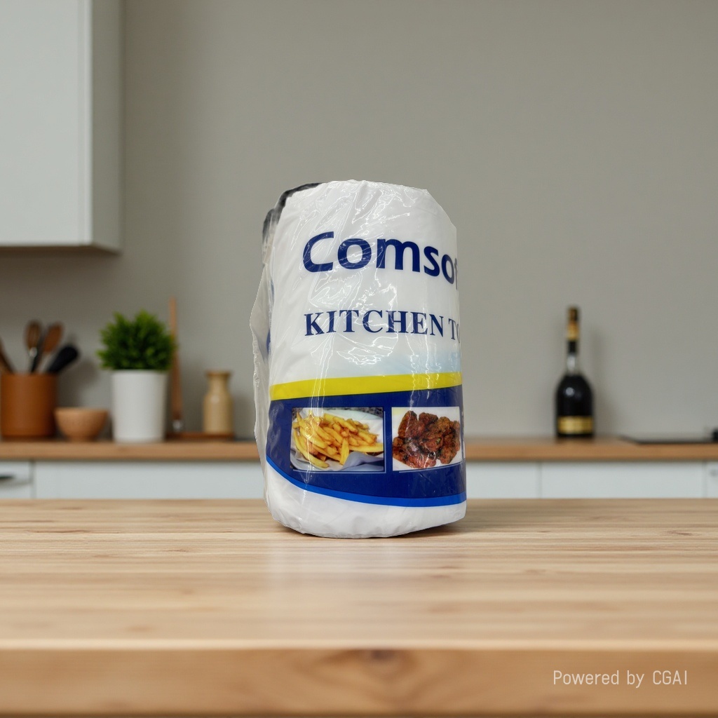 Kitchen paper, disposable wipes and tissues, 180 pieces of kitchen paper, strong in removing grease, highly absorbent and durable Application Scenario