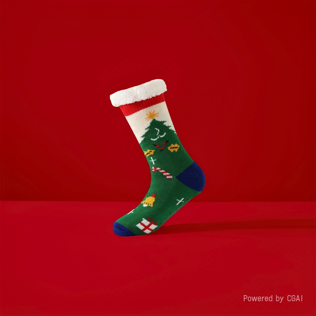 索特/圣诞花环/圣诞/圣诞花环圈/圣诞老人细节图