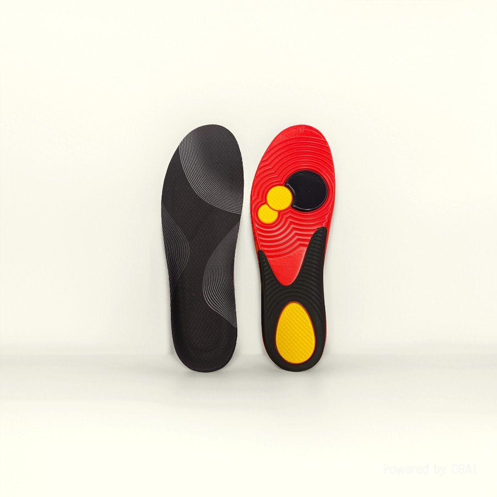 Amazon cross-border breathable sports shock-absorbing shoes and boots with flat insoles and full arch support Specification image