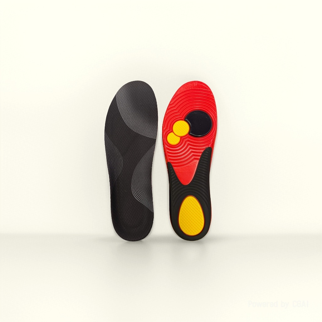 Amazon cross-border breathable sports shock-absorbing shoes and boots with flat insoles and full arch support details Picture