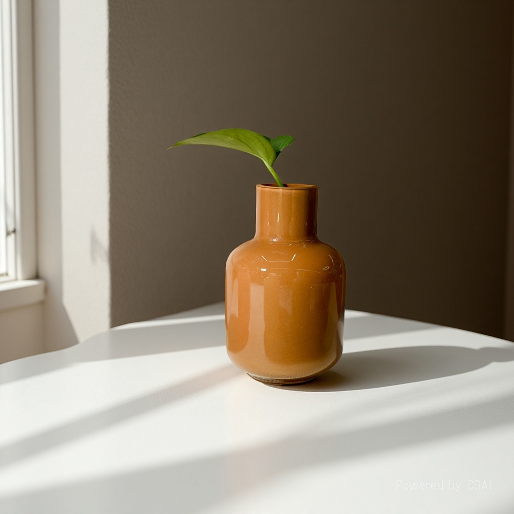 Blue and white ceramic vase decorative item, 12cm, handcrafted in Jingdezhen Specification image