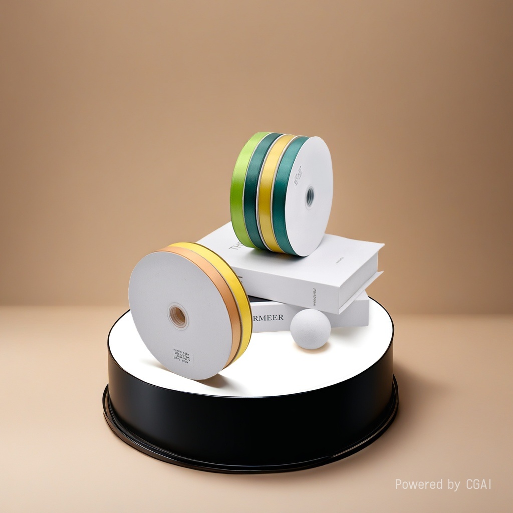 Wholesale of single-sided polyester ribbons, colored woven ribbons, satin ribbons, diy handmade hair accessories, clothing gift boxes, packaging ribbons, 150157224 details Picture