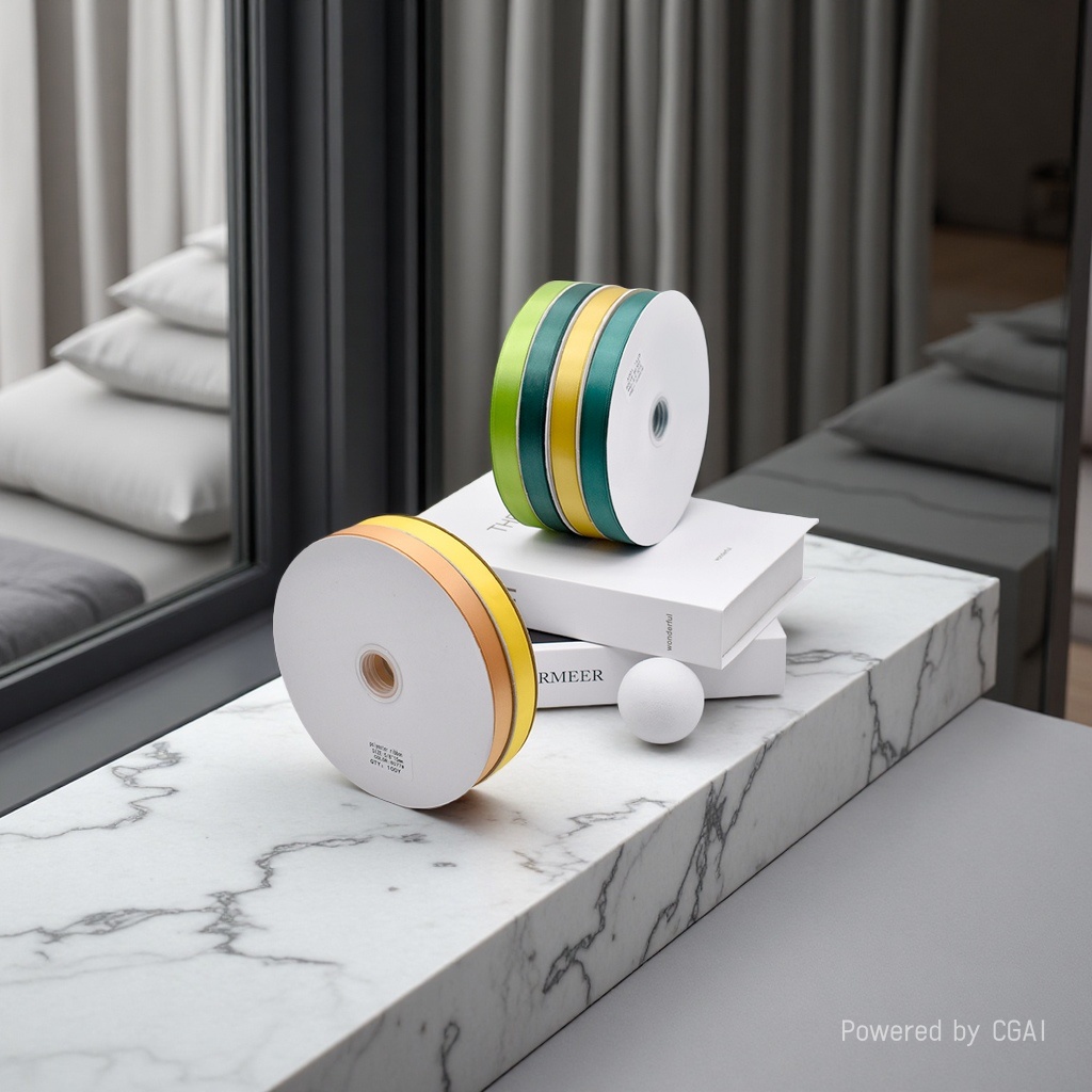 Wholesale of single-sided polyester ribbons, colored woven ribbons, satin ribbons, diy handmade hair accessories, clothing gift boxes, packaging ribbons, 150157224 Specification image