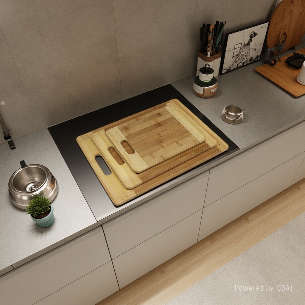 竹木实木竹制菜板抗菌防霉不锈钢砧板家用厨房用品