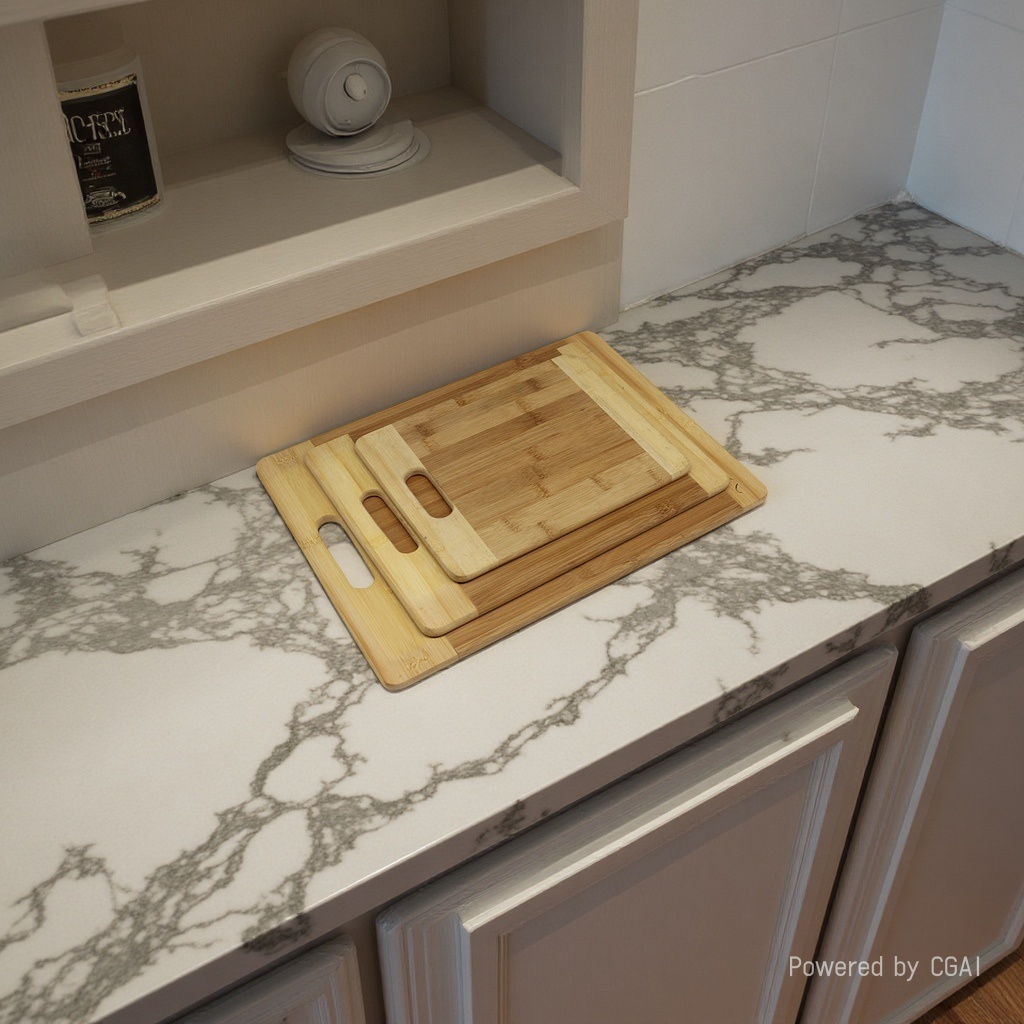 Bamboo and wood solid wood bamboo cutting board, antibacterial and anti-mold stainless steel cutting board, household kitchenware Application Scenario