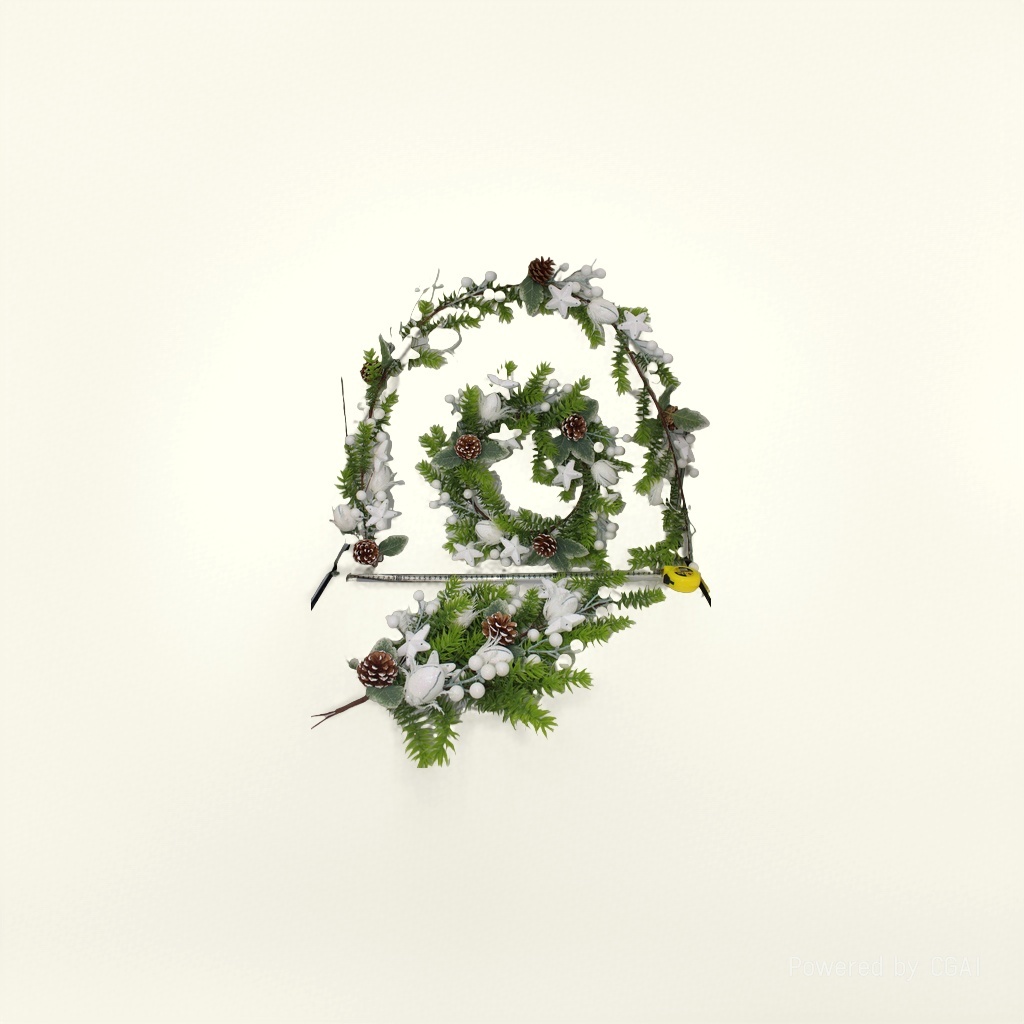 Sote Christmas wreath decoration Santa Claus Christmas wreath Ring, 18cm
