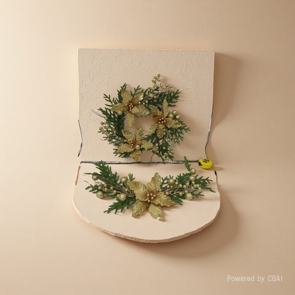 Sote Christmas decorative wreaths, Christmas wreaths, Santa Claus Festival decorations, festive decoration details Picture