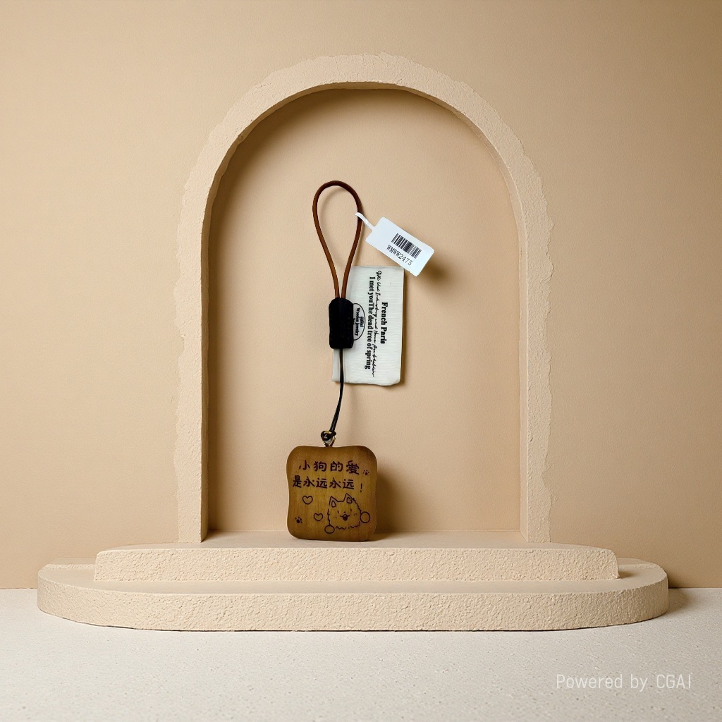 Bread slice pendant Specification image