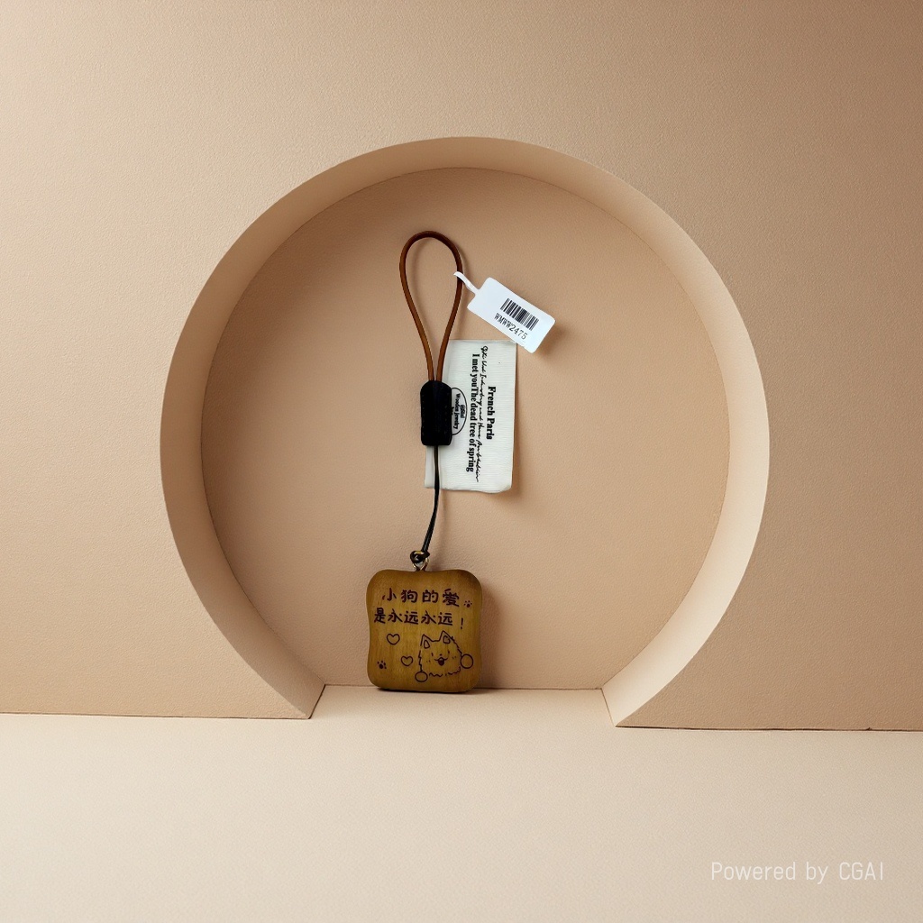 Bread slice pendant Item Picture