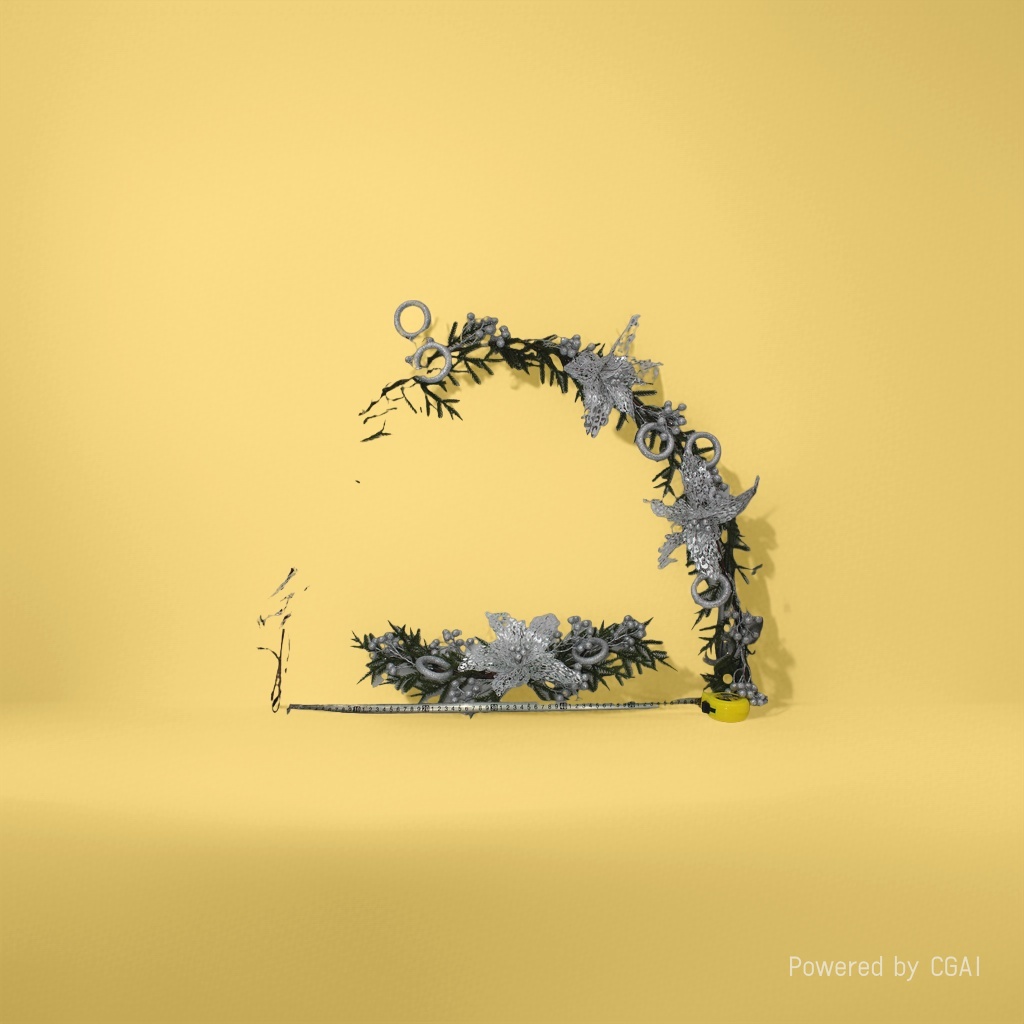 Christmas decorative vine wreath set Specification image