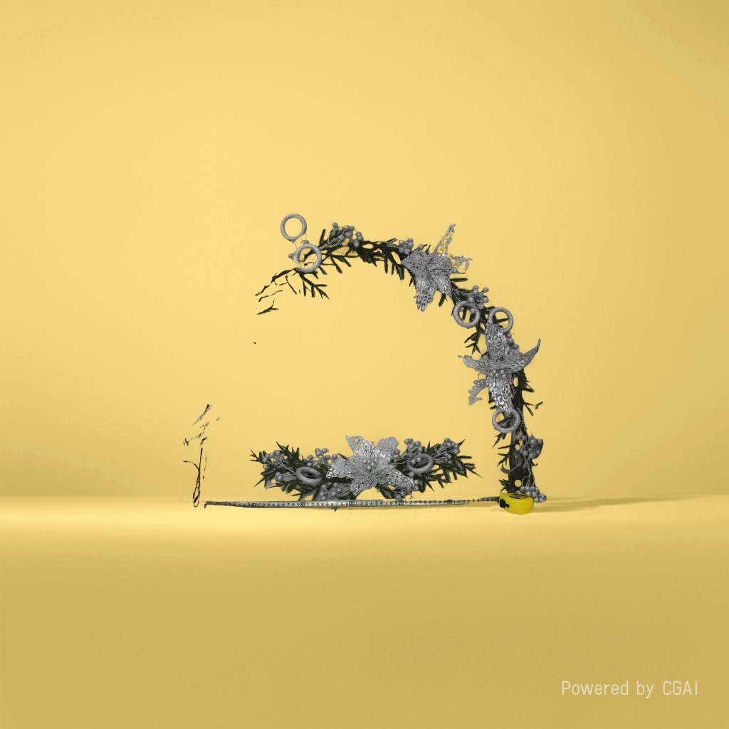 Christmas decorative vine wreath set details Picture