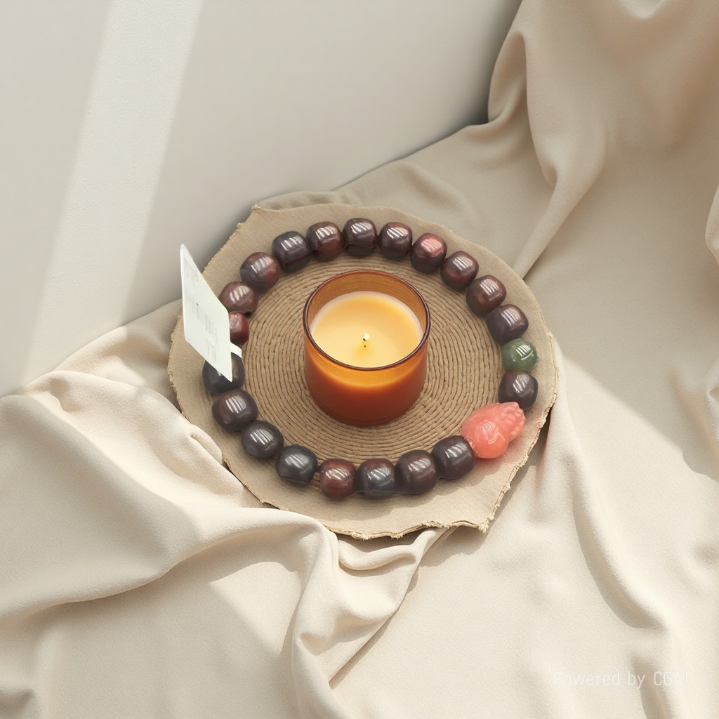 8*9 small-leaf red sandalwood PI Xiu bracelet pic 1