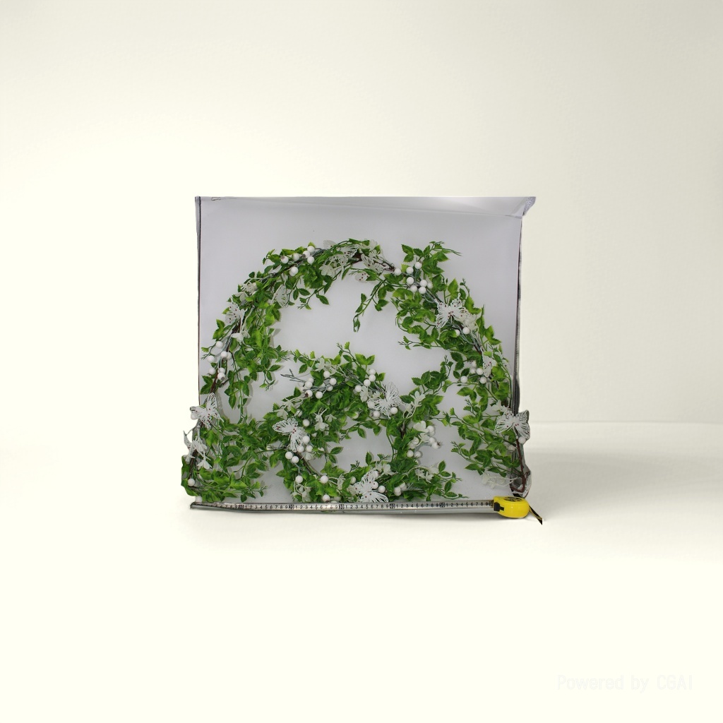 Christmas decorative wreaths, Christmas wreaths, Santa Claus rings, Christmas decorations, vine peach sets