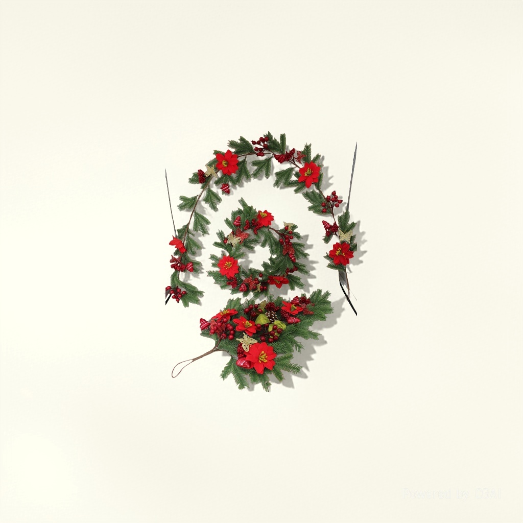 Sote Christmas Decorative wreaths, Christmas wreaths, Santa Claus Decorations, holiday arrangements 161103224 Specification image