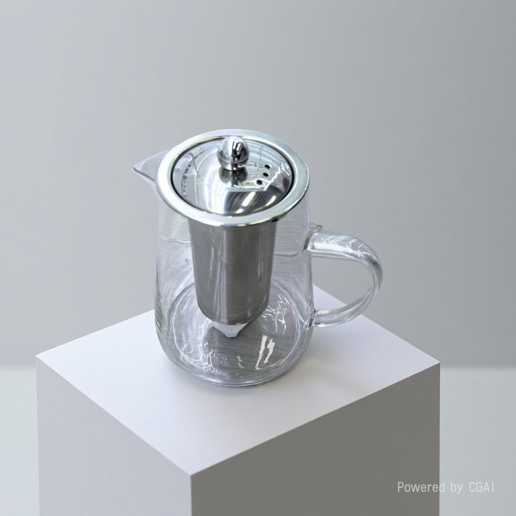 A single-person purple clay teapot for electric heating, boiling and brewing is portable for home use details Picture