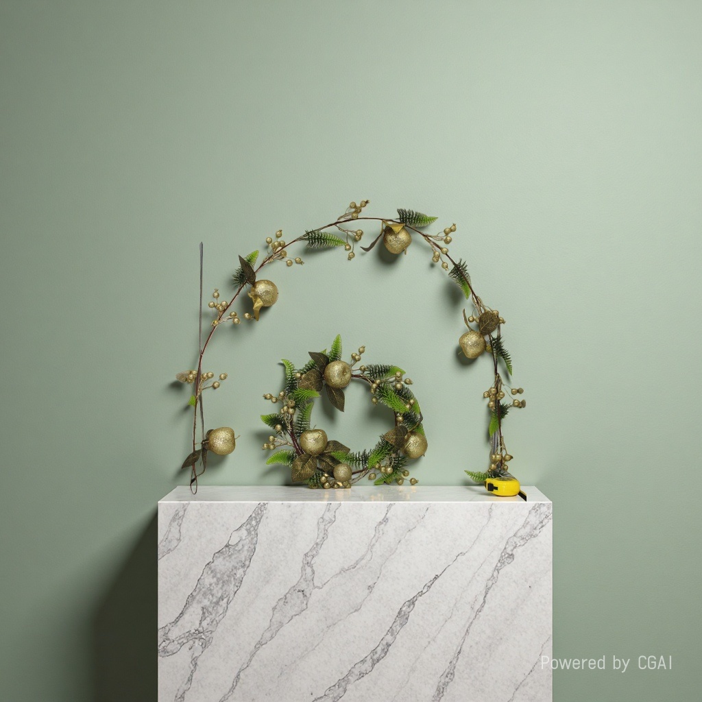 Christmas decorative wreaths, Christmas wreaths, Santa Claus decorations, Christmas tree pendants, vine decorations Application Scenario