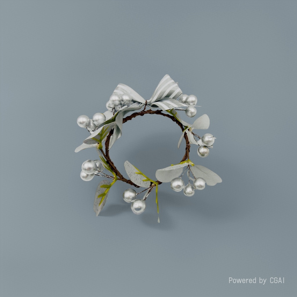 Sote Christmas wreath ring, Christmas decoration, Santa Claus Christmas wreath, vine decoration, festive atmosphere Specification image