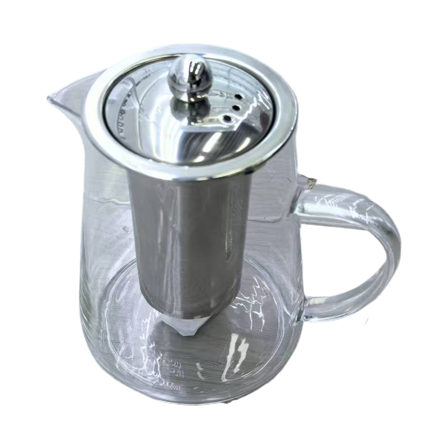 A single-person purple clay teapot for electric heating, boiling and brewing is portable for home use Item Picture