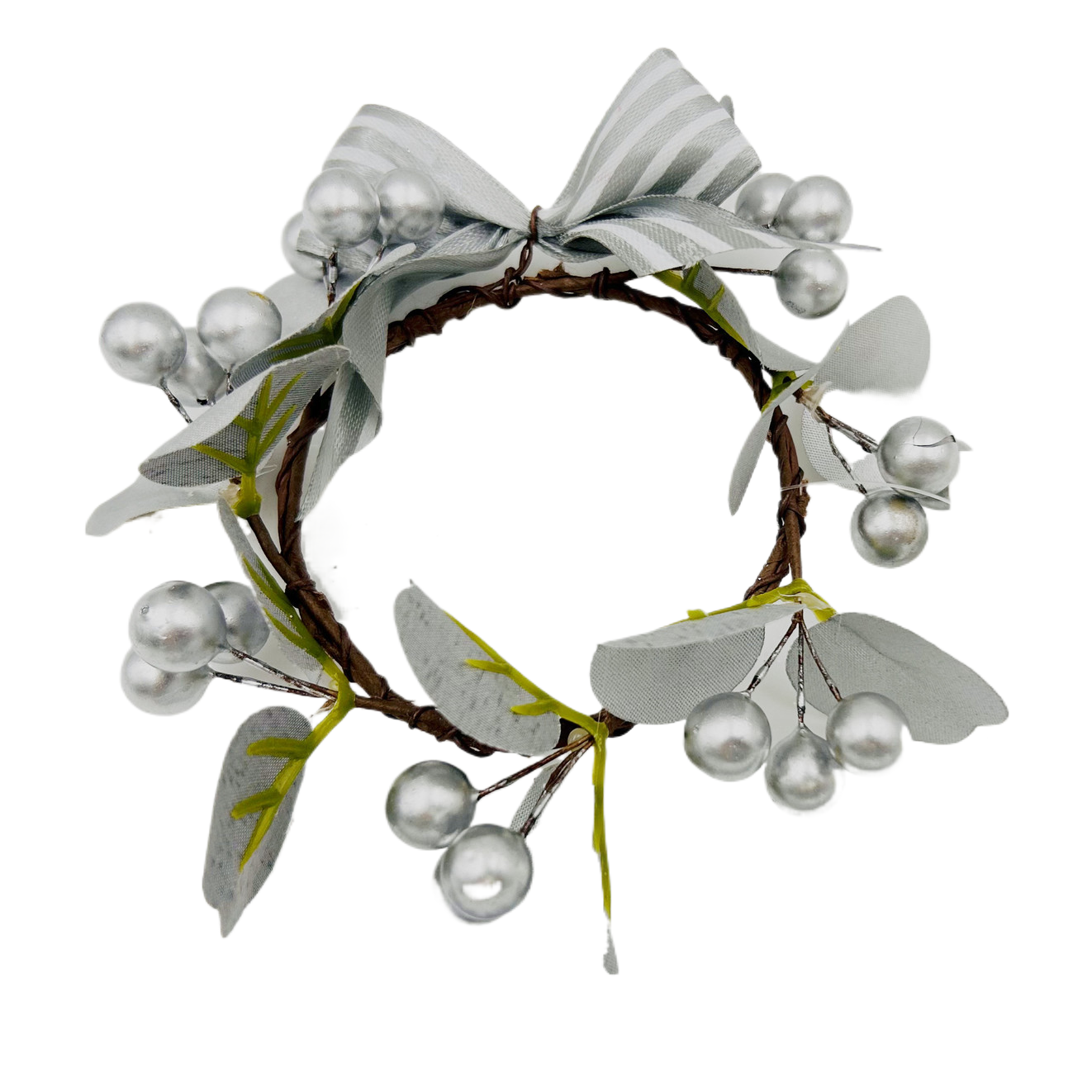 Sote Christmas wreath ring, Christmas decoration, Santa Claus Christmas wreath, vine decoration, festive atmosphere Item Picture