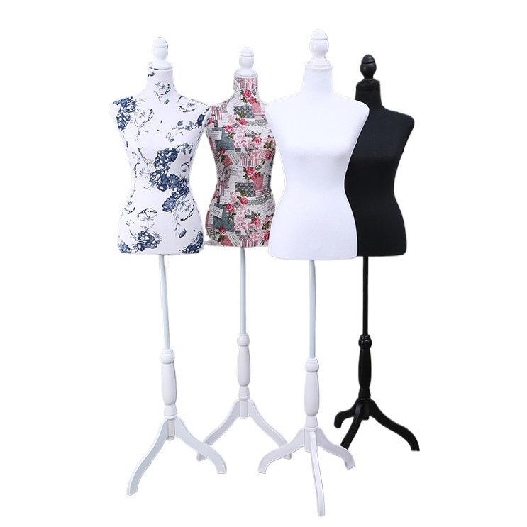 Human stand female inflatable half-body model, children's clothing model prop Item Picture