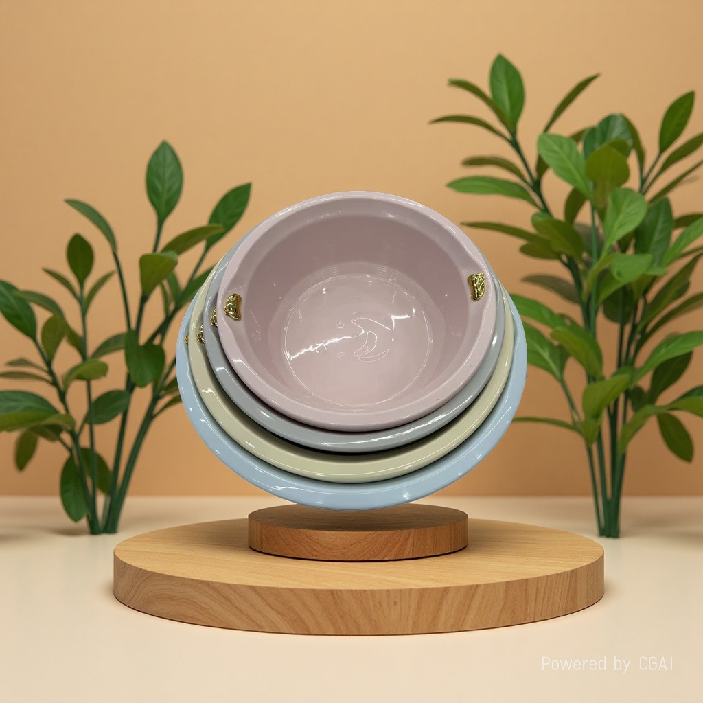 Wholesale of multi-functional plastic washbasins in various sizes and colors, household daily necessities