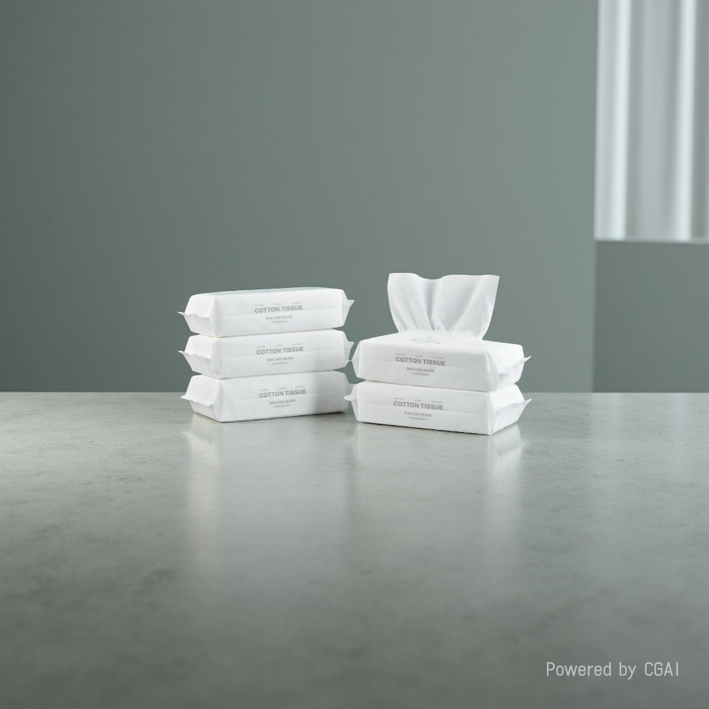 Cross-border bestsellers: Baby cotton soft wipes, 100 pieces, wet wipes, face towels, cotton soft wipes, packaging box, baby and maternal products Specification image