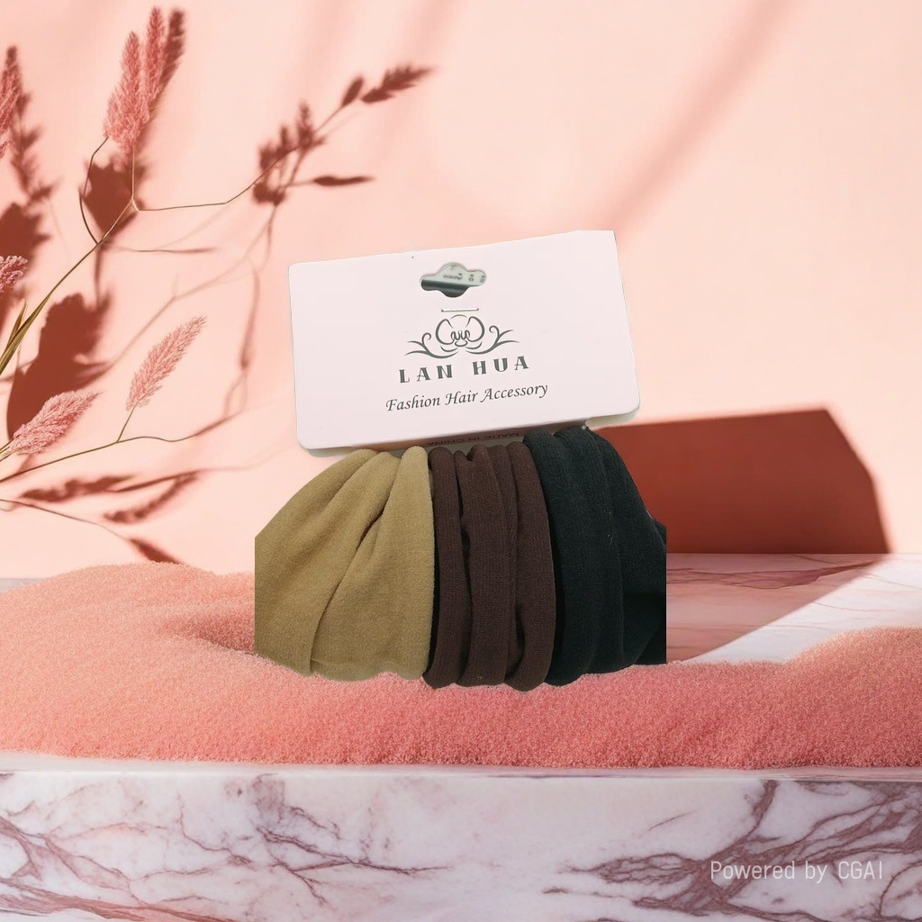 A complete box of large intestine hair bands, telephone lines, rubber bands and hair accessories in multiple colors to choose from Specification image