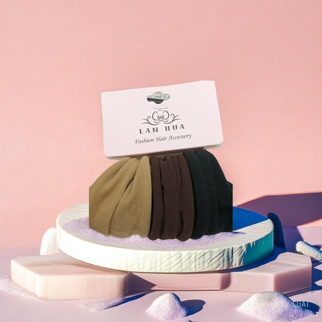 A complete box of large intestine hair bands, telephone lines, rubber bands and hair accessories in multiple colors to choose from Application Scenario