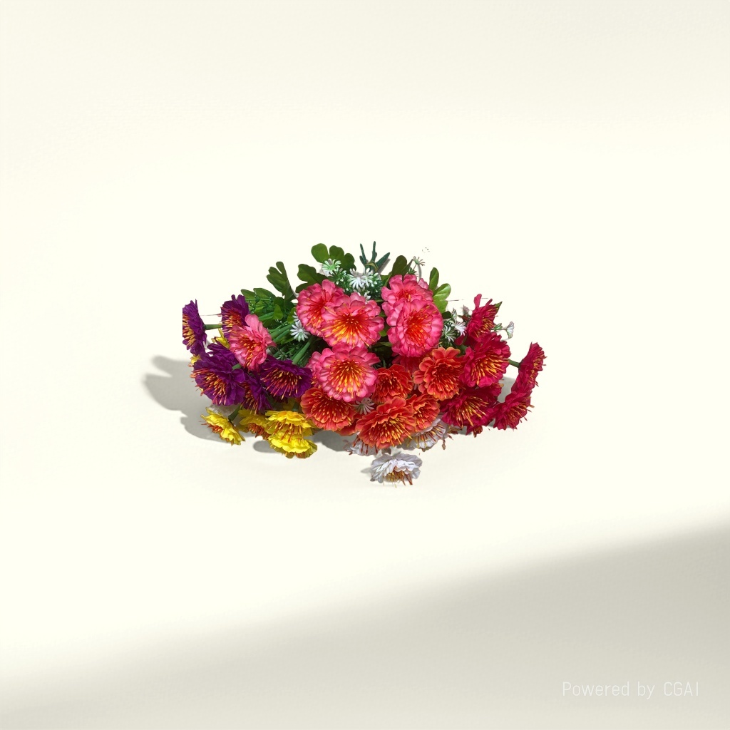 仿真花/装饰花/塑料花假花/假花/家饰塑料花产品图