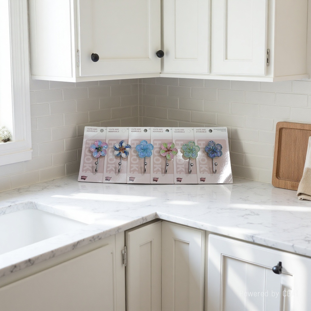 National trend resin traceless hooks for wall storage