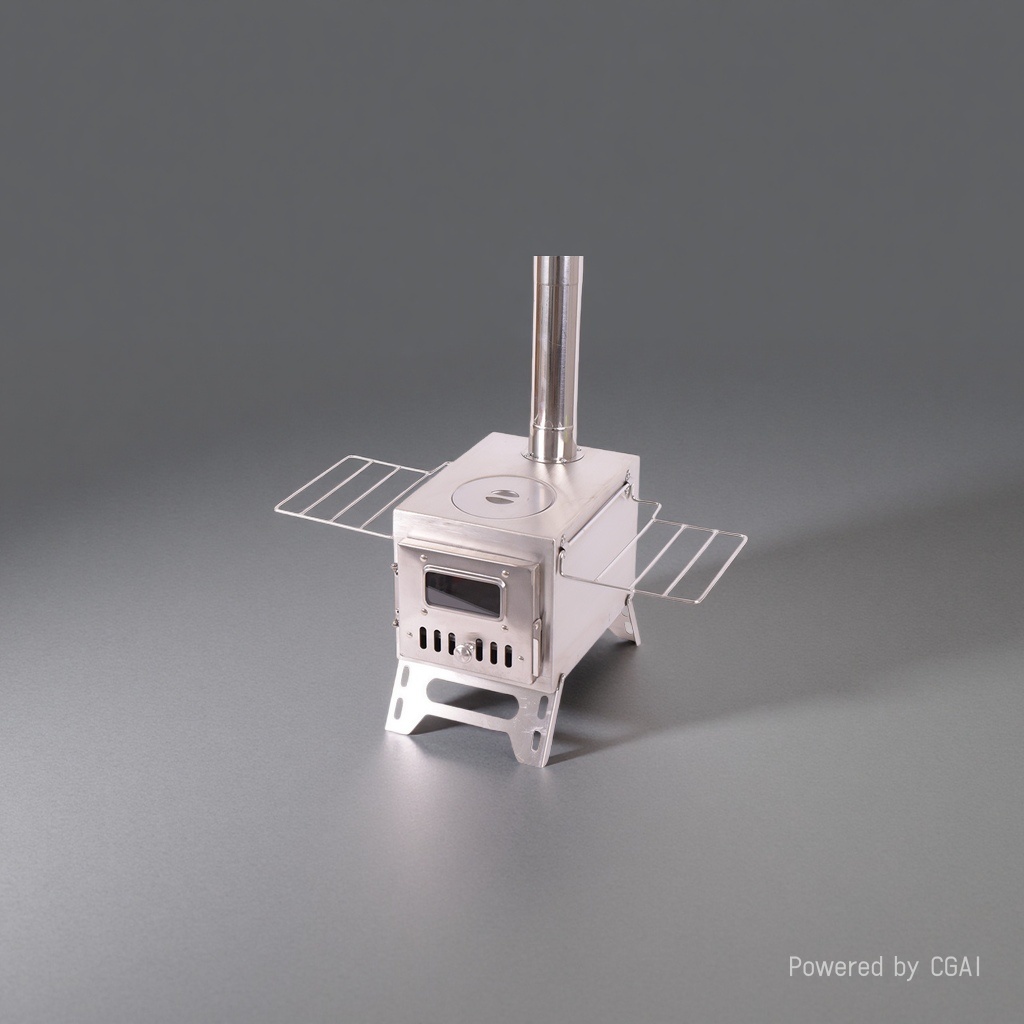 Tent Stove, Small Stove, Four-Core Burner Head, Gas Stove, Single Stove Accessories, Durable And Windproof Design details Picture