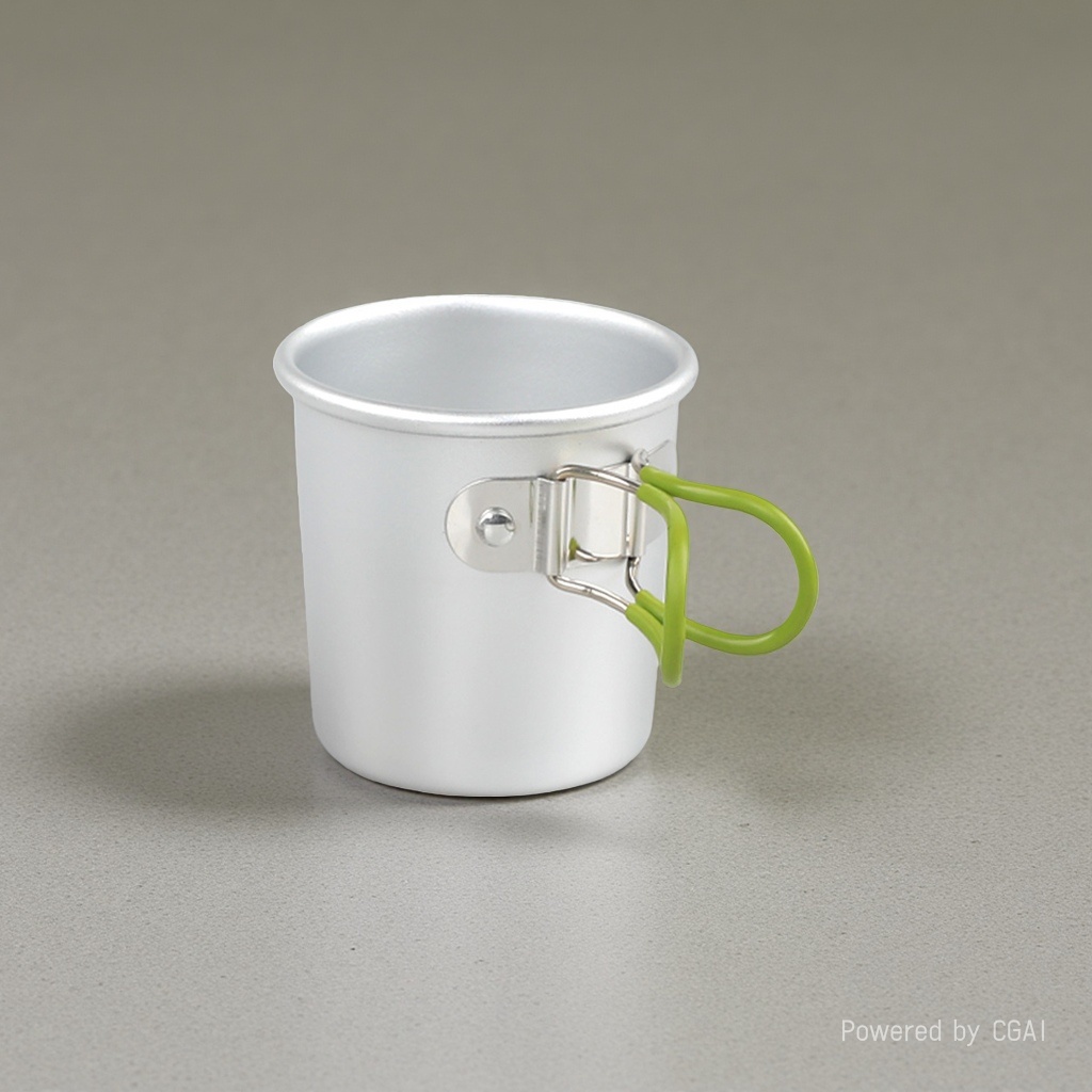 Outdoor 100Ml Small Aluminum Cup Specification drawing