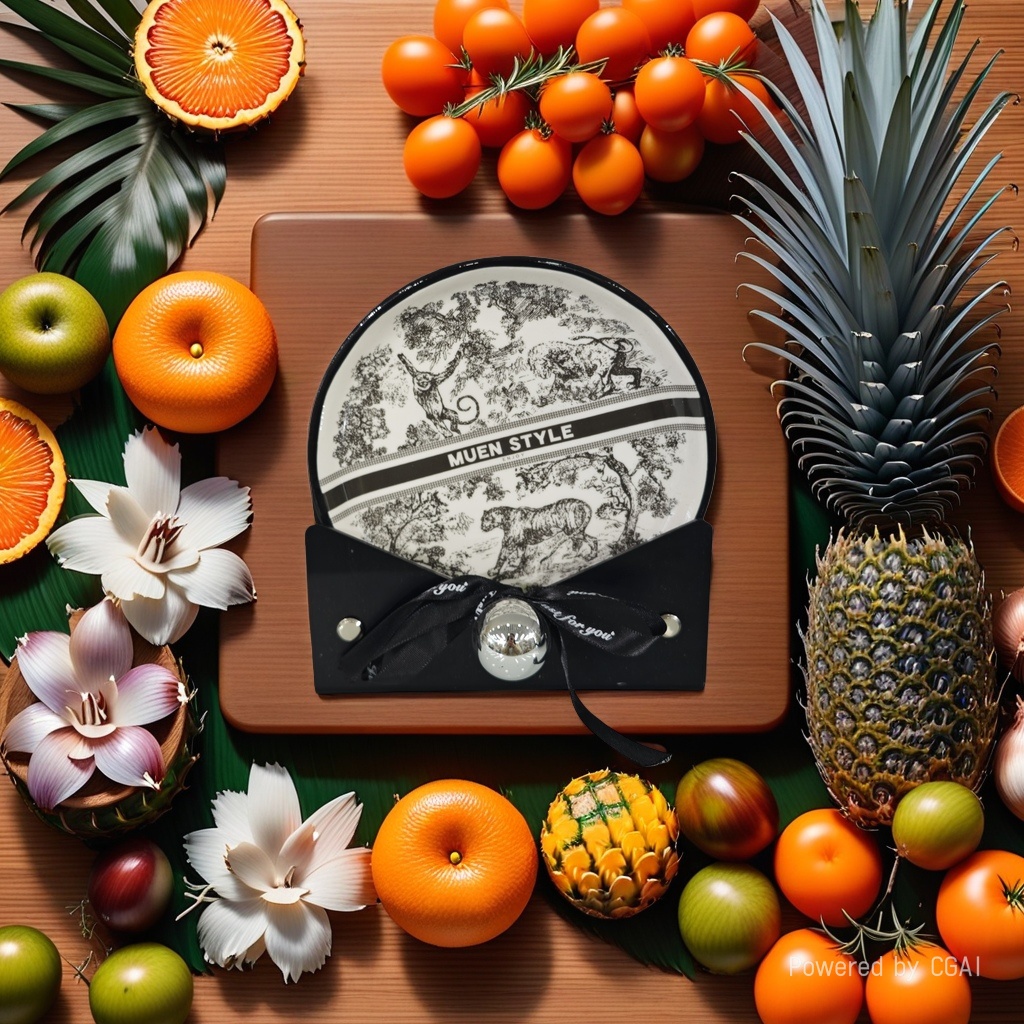 National Trend Jungle Bone-Spitting Disc Set (Acrylic Stand) 6 discs + Black storage rack Specification image
