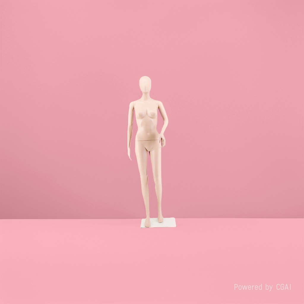 Female model full-body costume prop model details Picture
