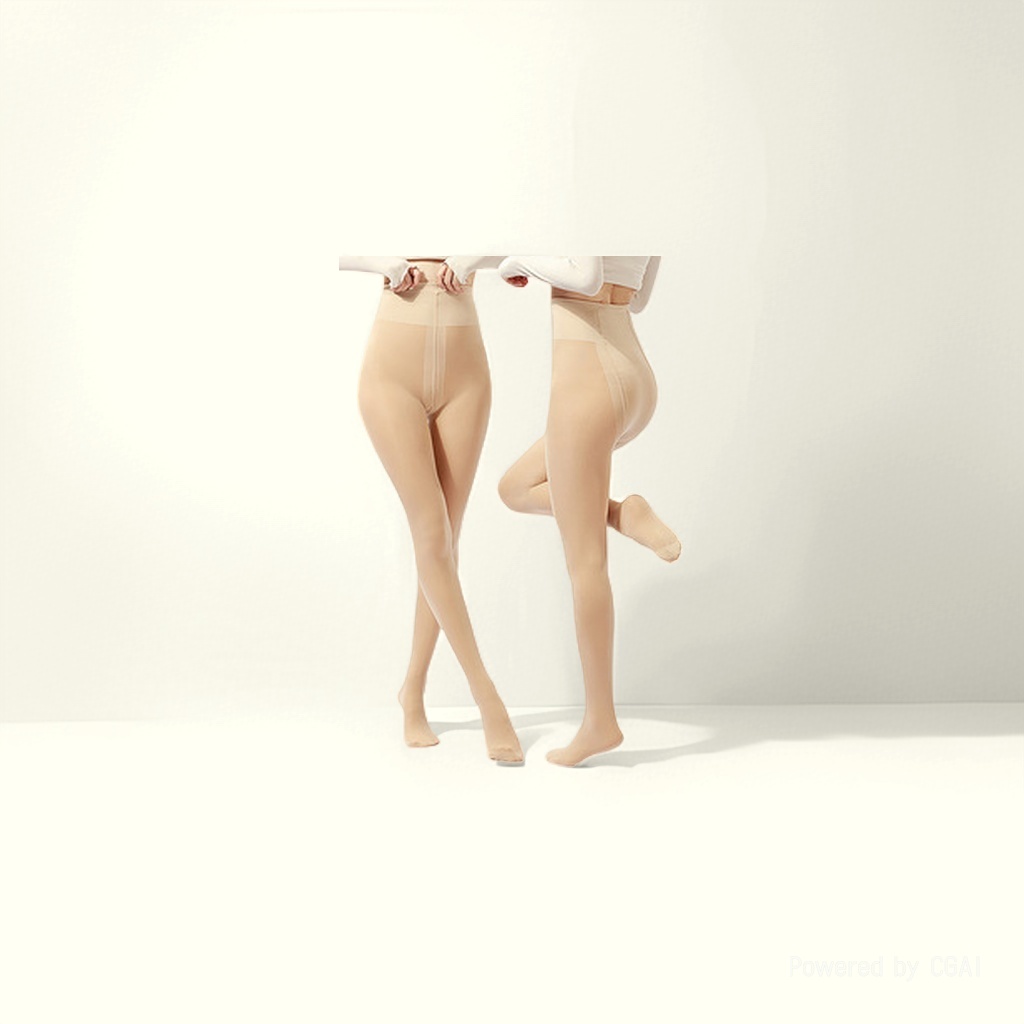 光腿神器/连裤袜女生奶白色/糖果色女袜中筒/丝袜/连裤袜女夏季性感细节图