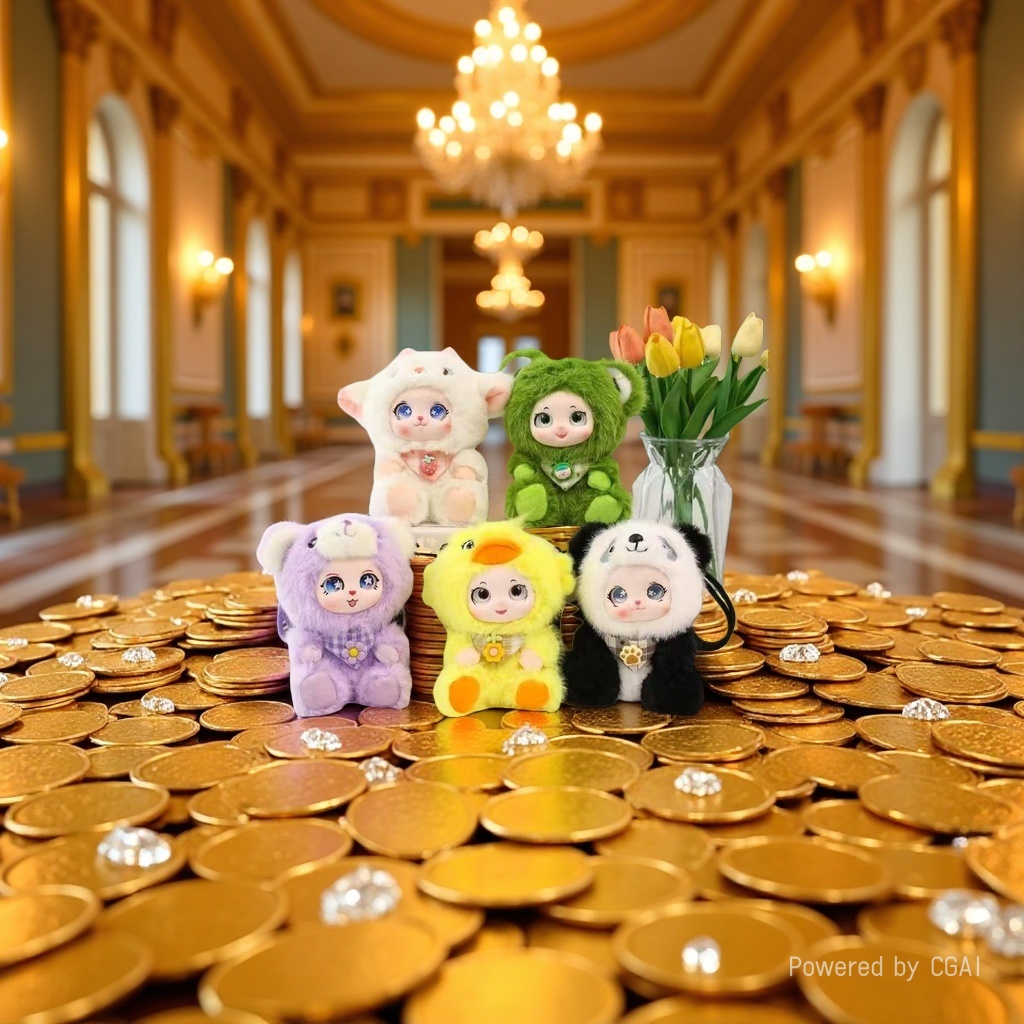 Cute and fun AI companion toy purple plush bear doll, trendy custom plush toy, toy 160405249 Application Scenario